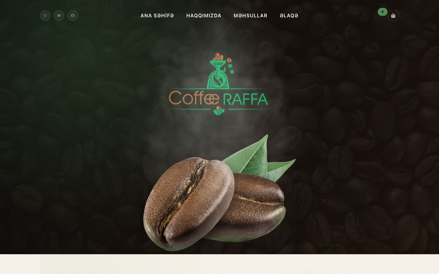 Coffeeraffa — E-commerce • Coffee