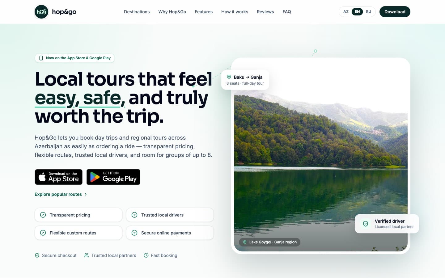 Hop&Go — Travel • Mobility