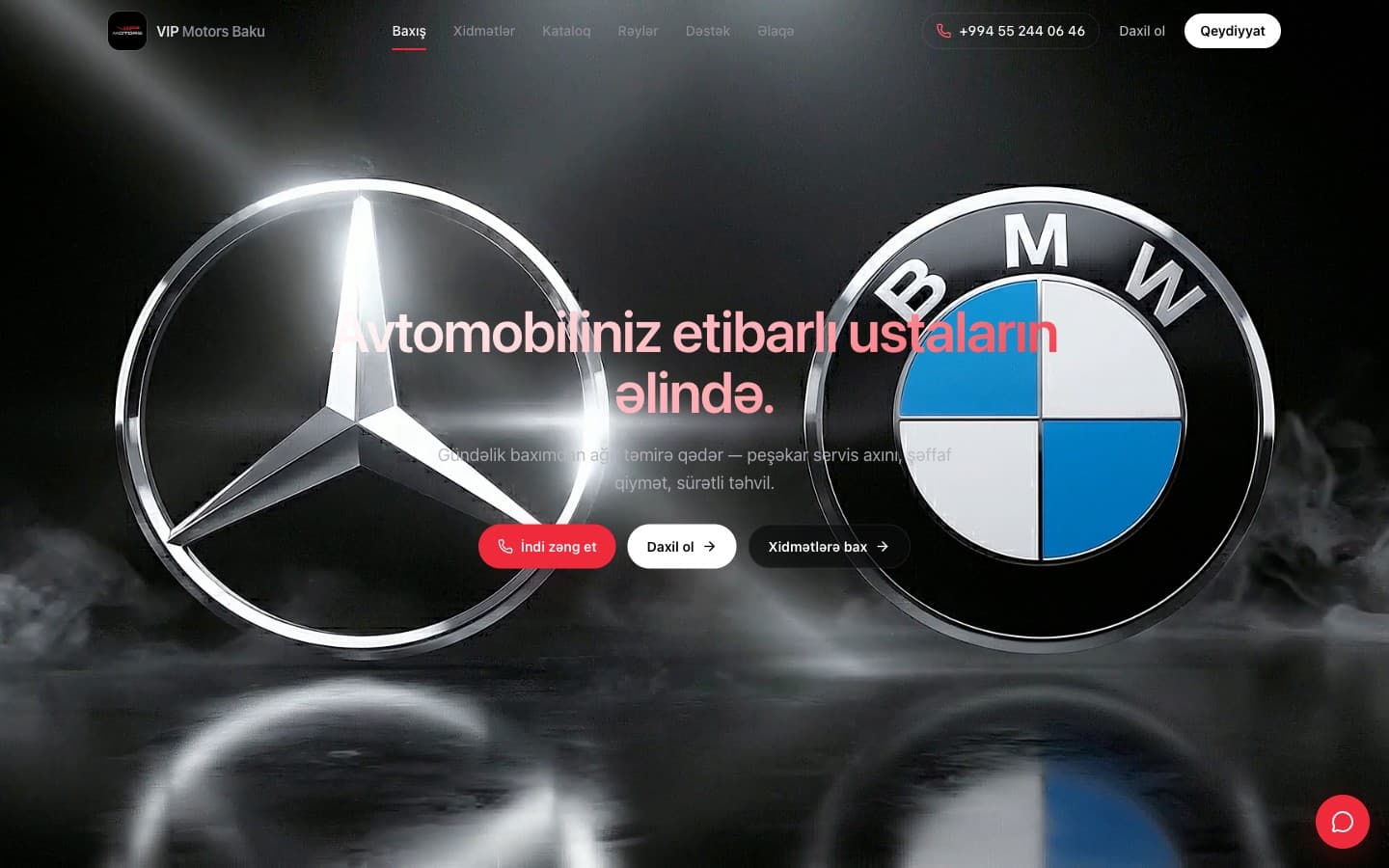 VIP Motors Baku — Automotive • AI